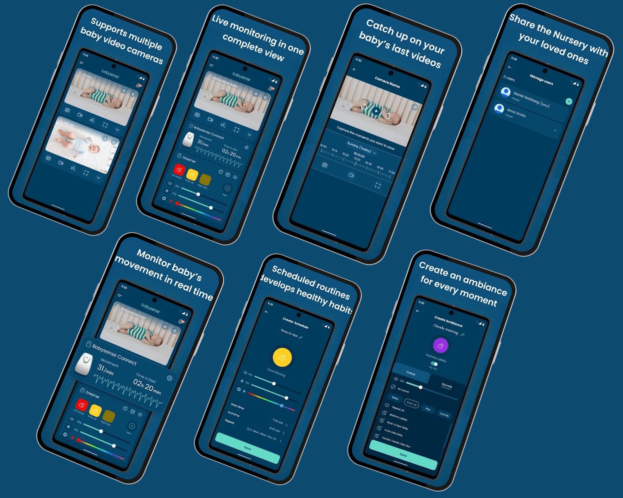 BabySense screenshots